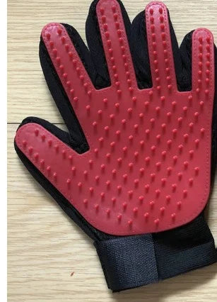 1pc Pet Cat and Dog Grooming Cleaning Brush Gloves, Depilatory Gloves, Animal Bathing, Dog Comb Effective Removal Back Massage