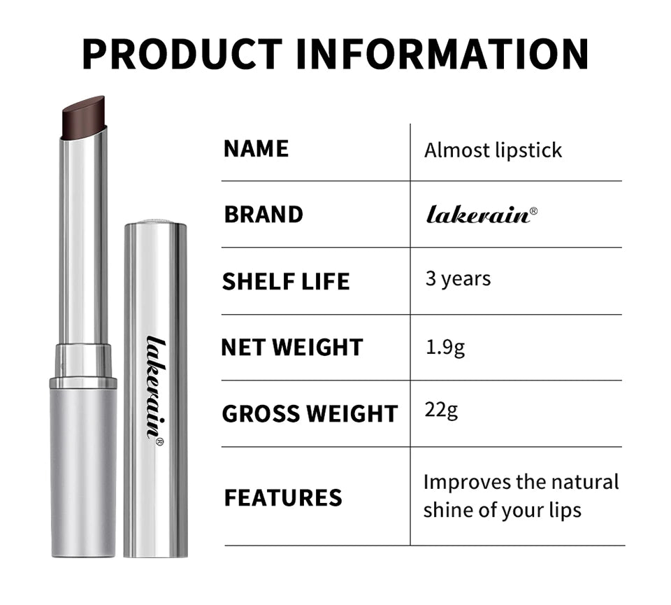 Black Honey Lipstick Long Lasting Moisturizing Natural Lip Plumper Makeup Lip Plumping Gloss Cosmetics Exfoliating for Lip