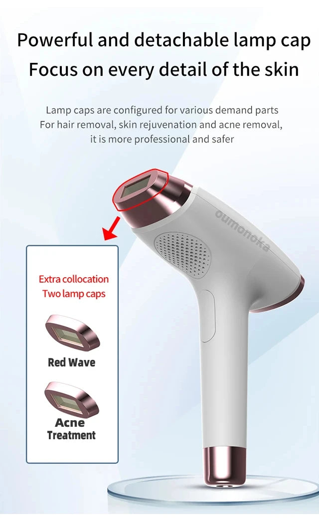 Body Bikini IPL 999,999 Flashes Depilator Pulses Permanent Laser Epilator Painless For Women Hair Removal Home Use Devices