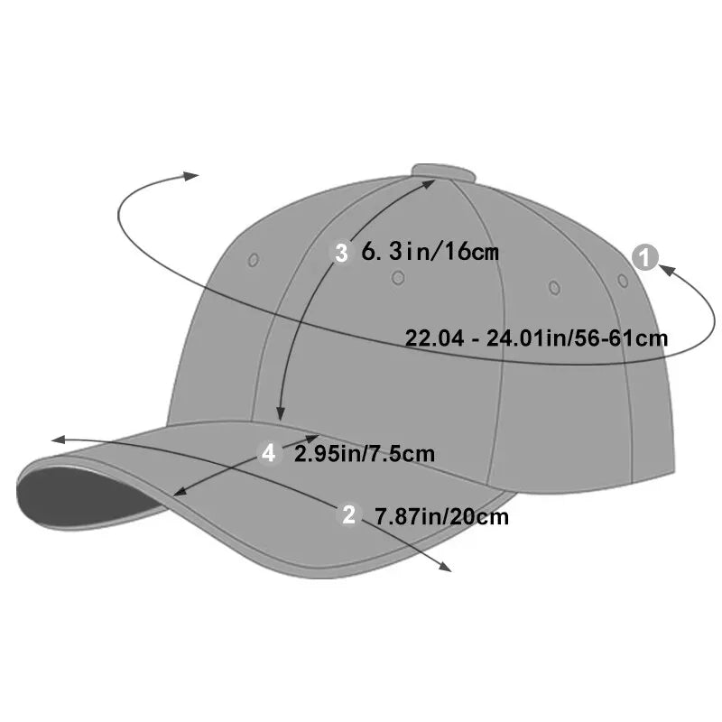 Unisex LA Letter Embroidery Snapback Baseball Caps Spring and Autumn Outdoor Adjustable Casual Hats Sunscreen Hat